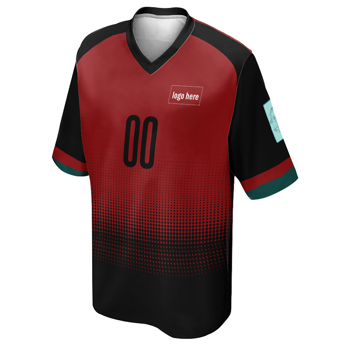 Camiseta de fútbol personalizada de la Copa Mundial de Marruecos profesional para hombres con imagen