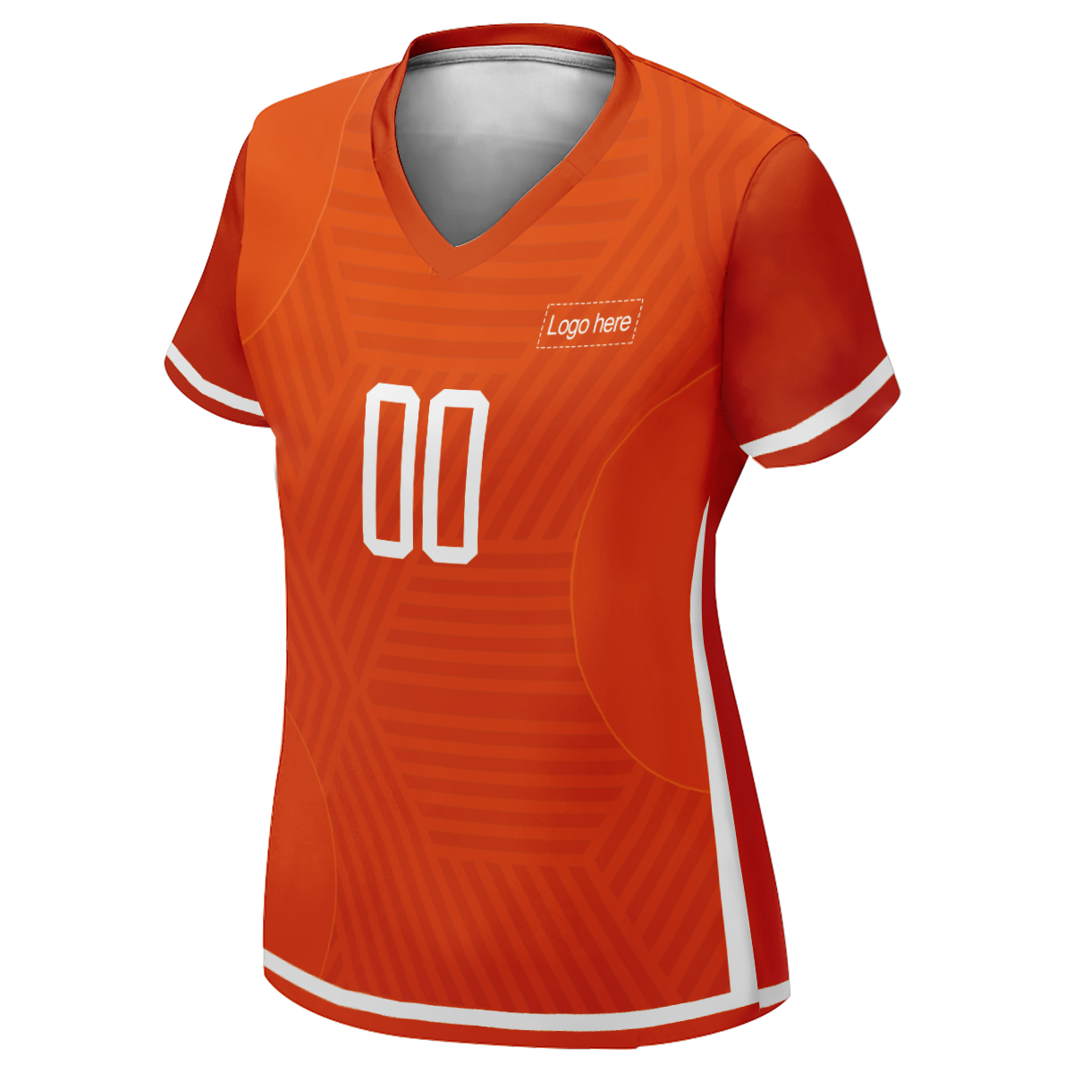 Camiseta de fútbol personalizada con imagen de la Copa Mundial de Holanda auténtica para mujer