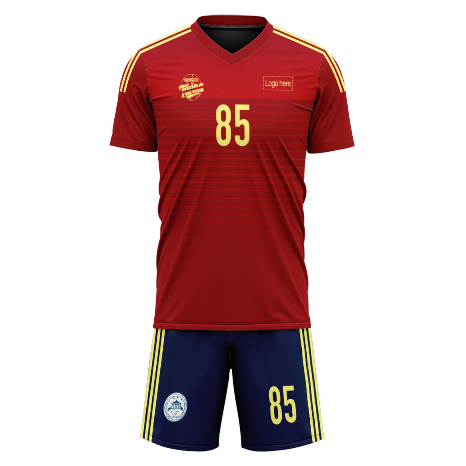 Trajes de fútbol personalizados de la selección de España de la Copa del Mundo 2022