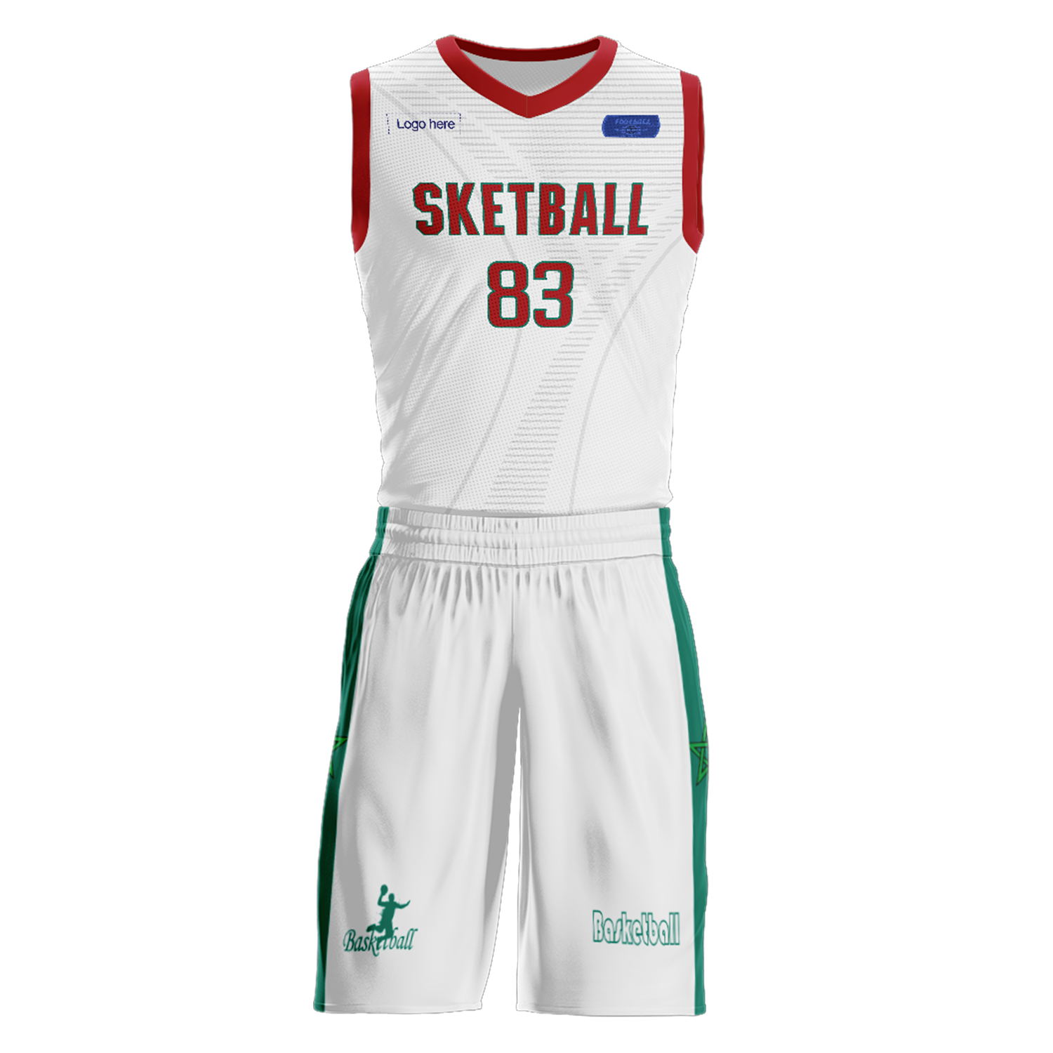 Trajes de baloncesto del equipo de Marruecos personalizados