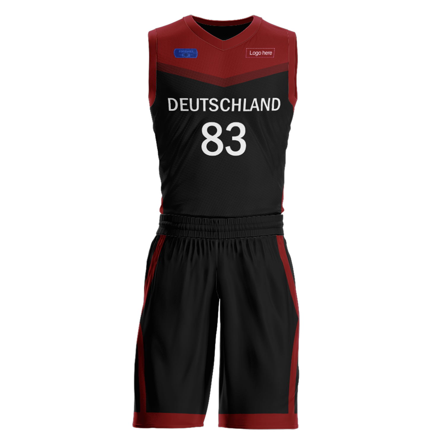 Trajes de baloncesto del equipo de Alemania personalizados